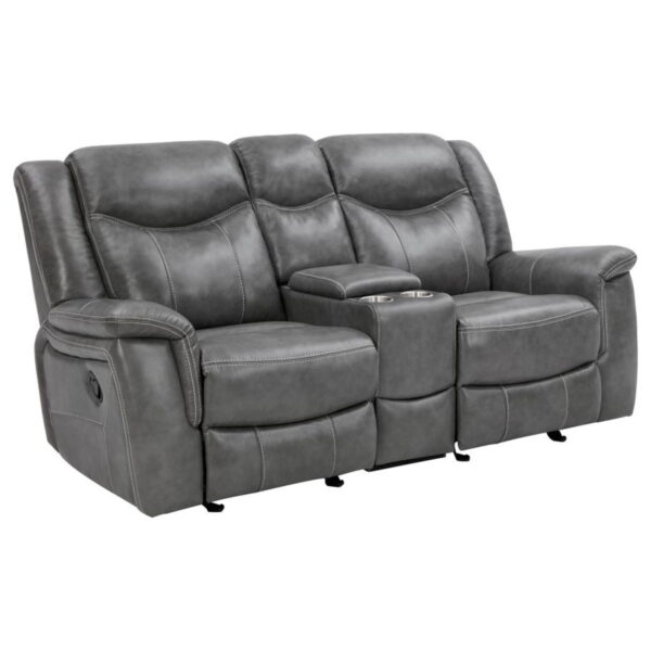 Conrad - Upholstered Padded Arm Motion Sofa Set - Image 2