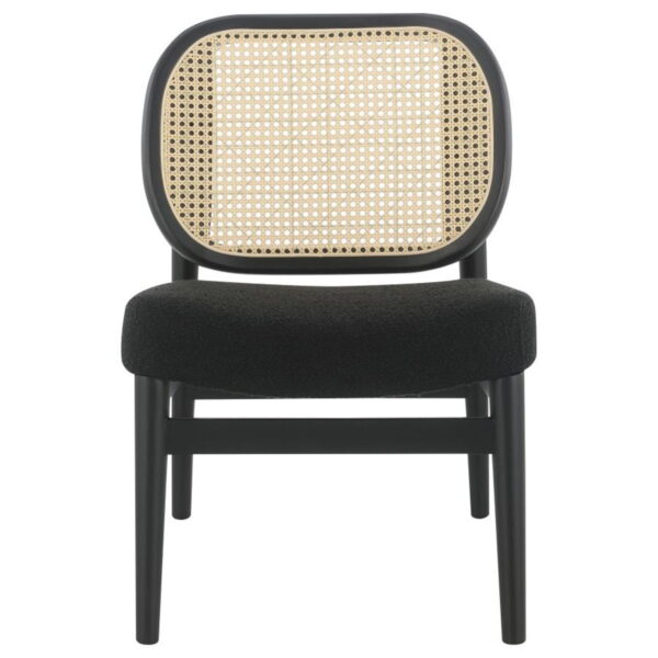 Rayo - Rattan Cane Back Accent Chair With Padded Seat - Image 10