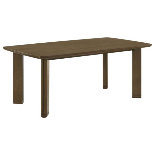 Ottowa - 7 Piece Rectangular Wood Dining Room Table Set - Brown - Image 6