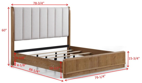 Westcott - Panel Bed - Image 2