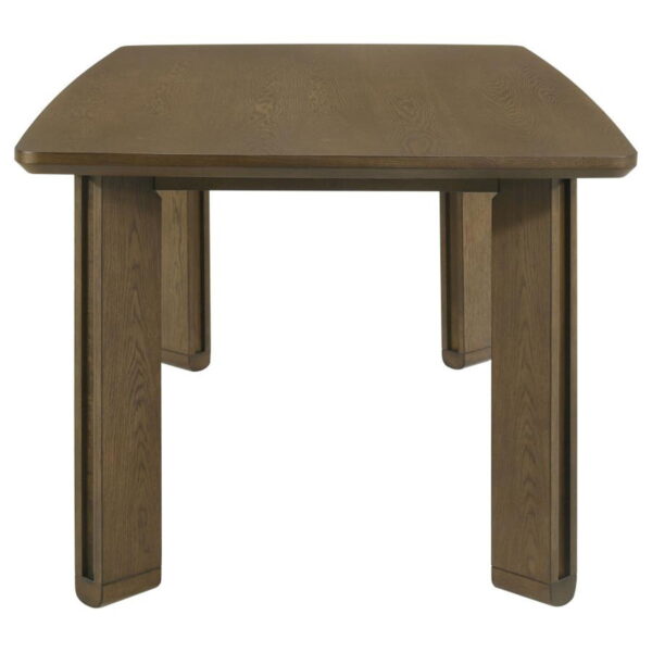 Ottowa - 7 Piece Rectangular Wood Dining Room Table Set - Brown - Image 5