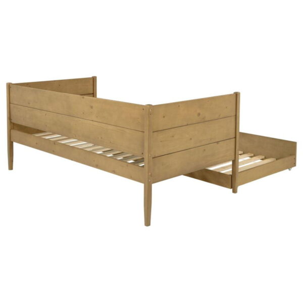 Calinda - Wood Twin Daybed With Trundle - Natural - Image 4