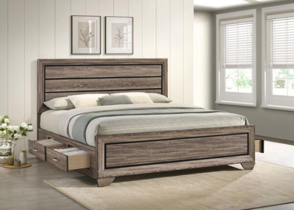 Kauffman - Wood Storage Panel Bed - Image 39