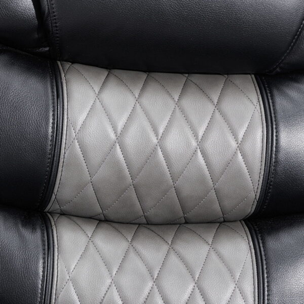 Nikko - Console Loveseat With Dual Recliners - Image 33