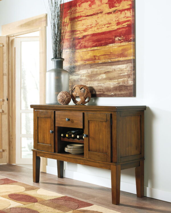 Ralene - Medium Brown - Dining Room Server - Image 6