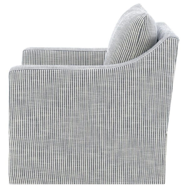 Winter - Upholstered Sloped Arm Accent Swivel Chair - Image 23