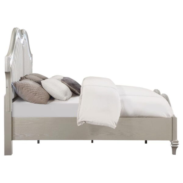 Evangeline - Wood LED Panel Bed - Image 18