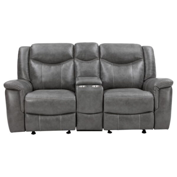 Conrad - Upholstered Padded Arm Motion Sofa Set - Image 26
