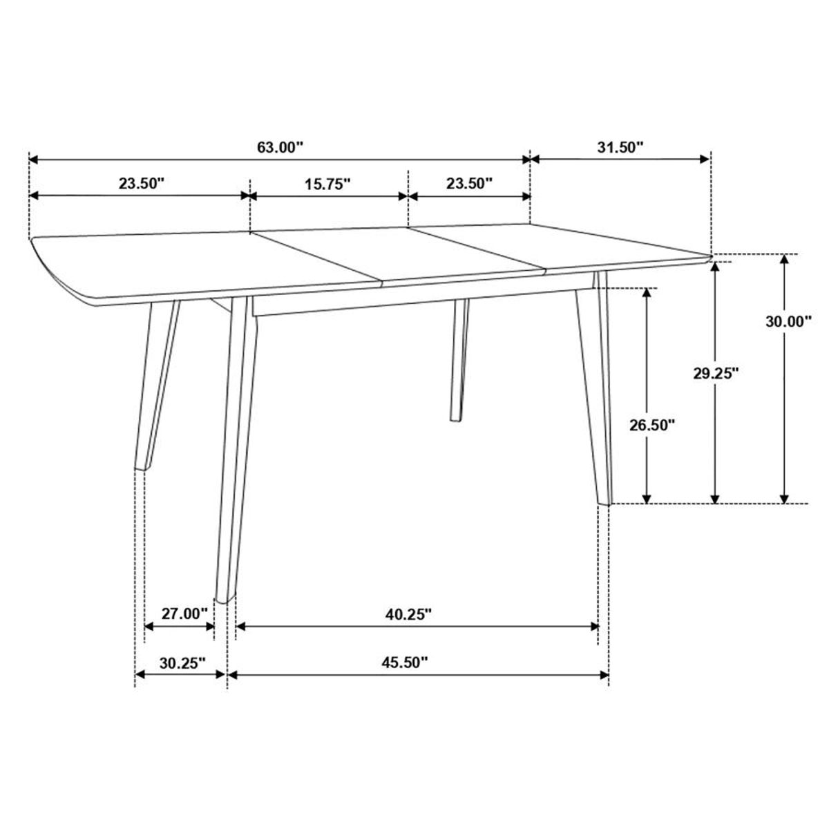 Alfredo - Butterfly Leaf Dining Set - Image 20