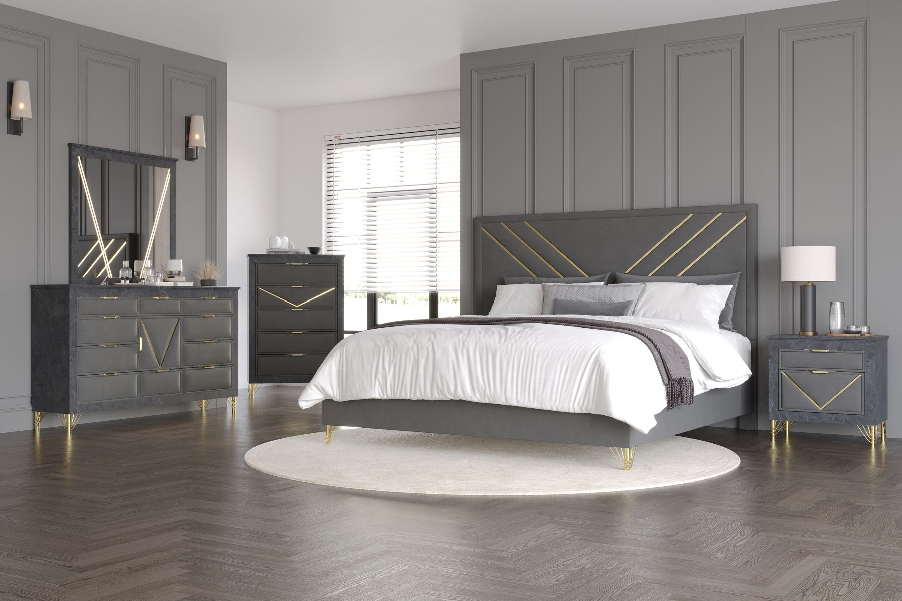 Symmetry - Bedroom Set - Image 3