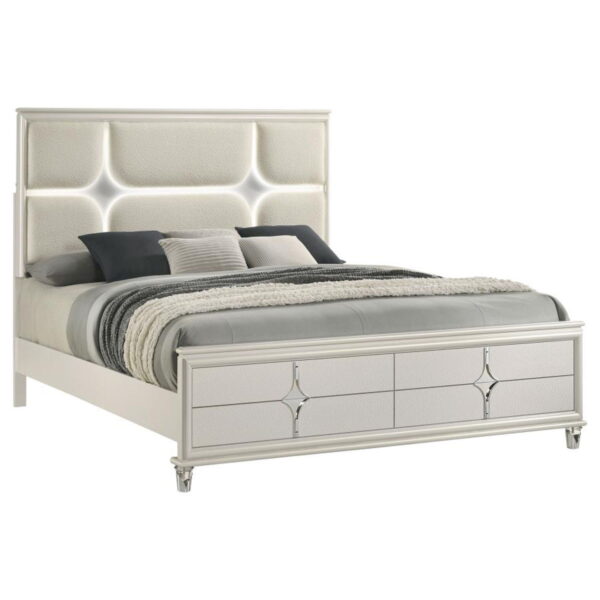 Olivia - Panel Bed LED Headboard - Image 11