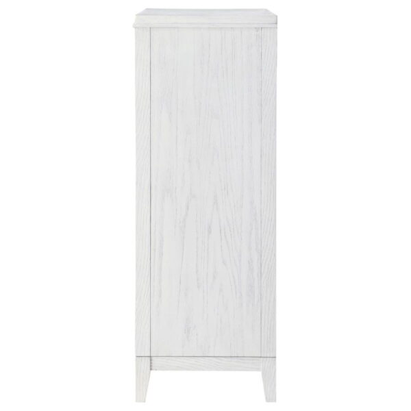 Marielle - 5-Drawer Bedroom Chest - Distressed White - Image 5
