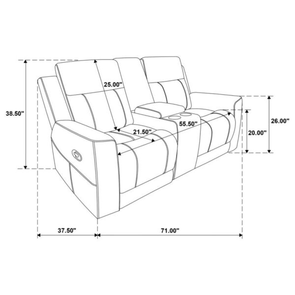 Brentwood - Upholstered Reclining Sofa Set - Image 68