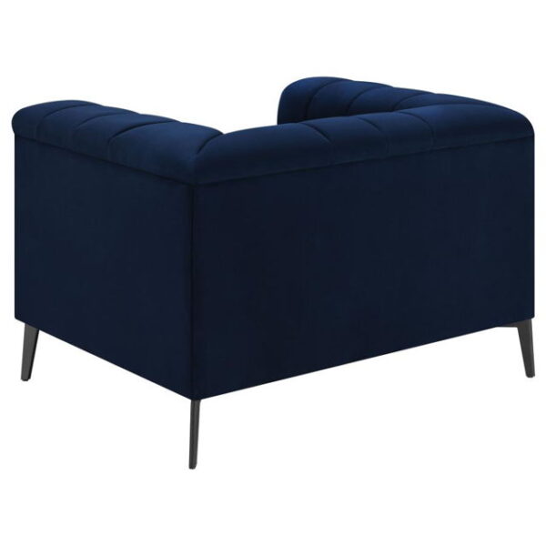 Chalet - Upholstered Tuxedo Arm Tufted Sofa Set - Image 5