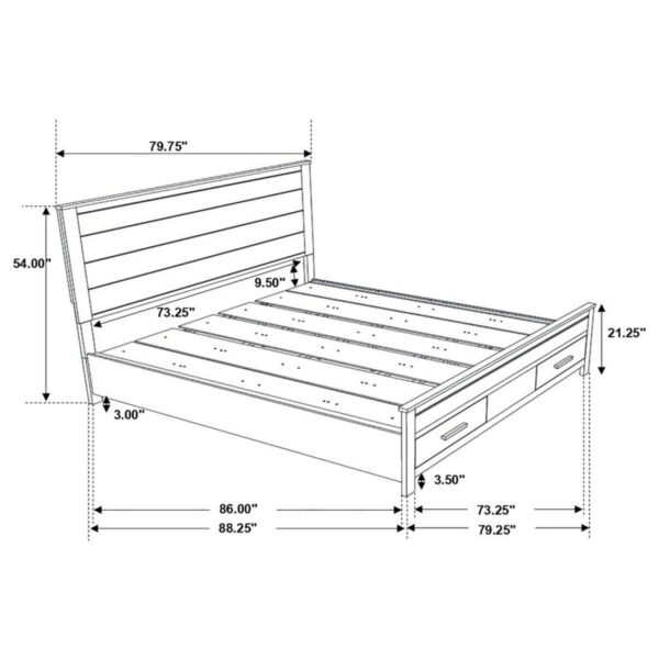 Woodmont - Storage Bed - Image 11