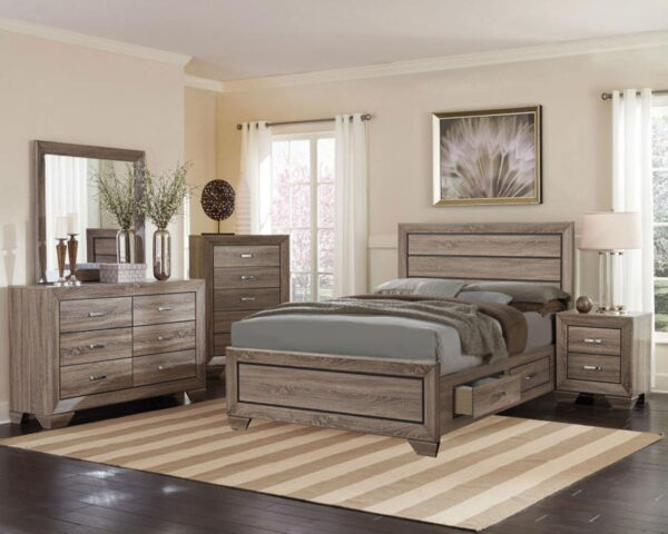 Kauffman - Wood Storage Panel Bed - Image 11