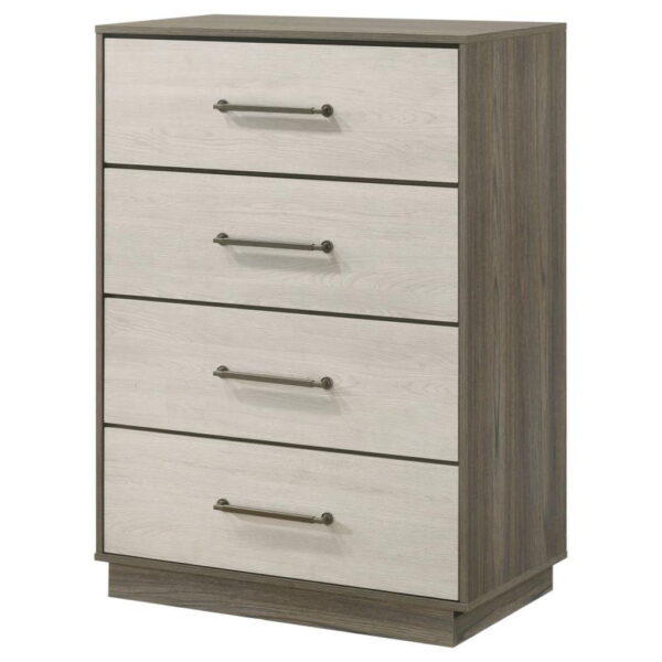Fenwick - 4-Drawer Chest Of Drawers - Gray Oak - Image 9