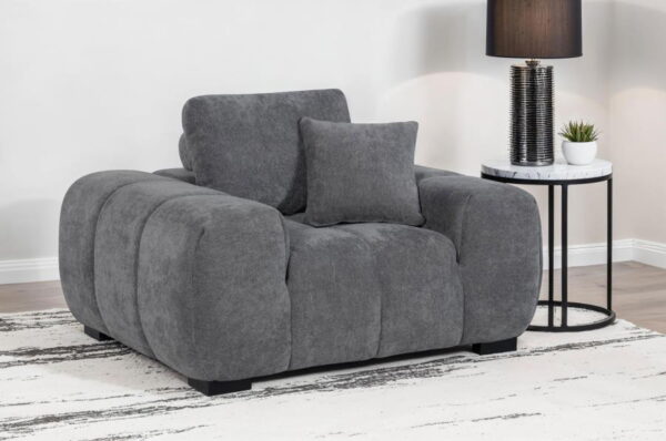 Octavia - Upholstered Track Arm Accent Chair - Image 16