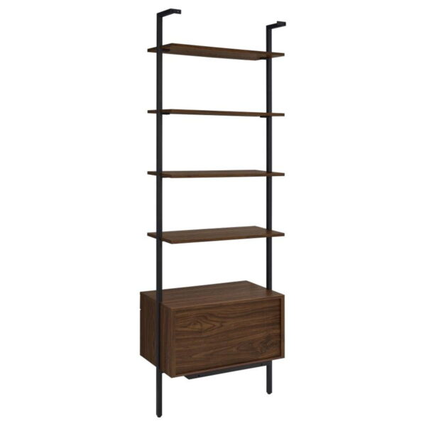 Owens - 3 Piece Wall Mounted Bookshelf Set - Walnut - Image 16