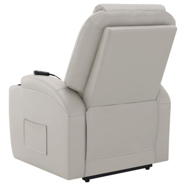 Sanger - Upholstered Power Lift Massage Recliner - Image 32