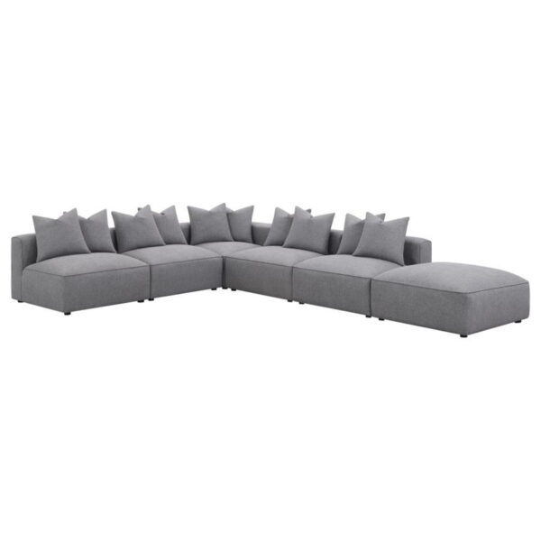 Jennifer - Square Upholstered Ottoman - Image 4