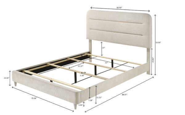 Nyomi - Upholstered Bed - Image 6