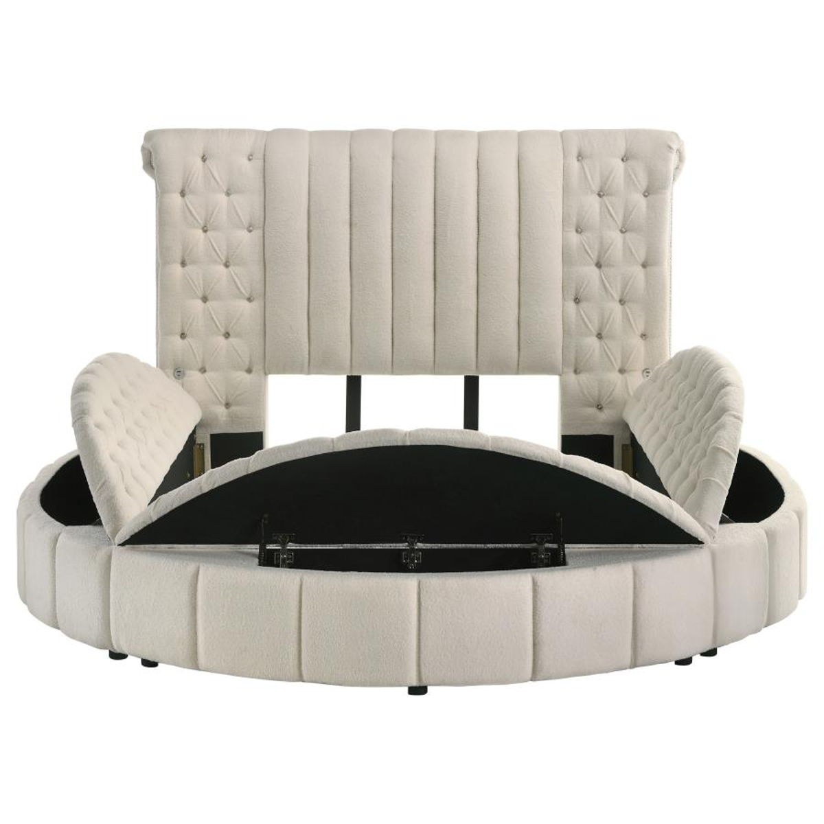 Sonya - Upholstered Round Storage Bed - Image 15