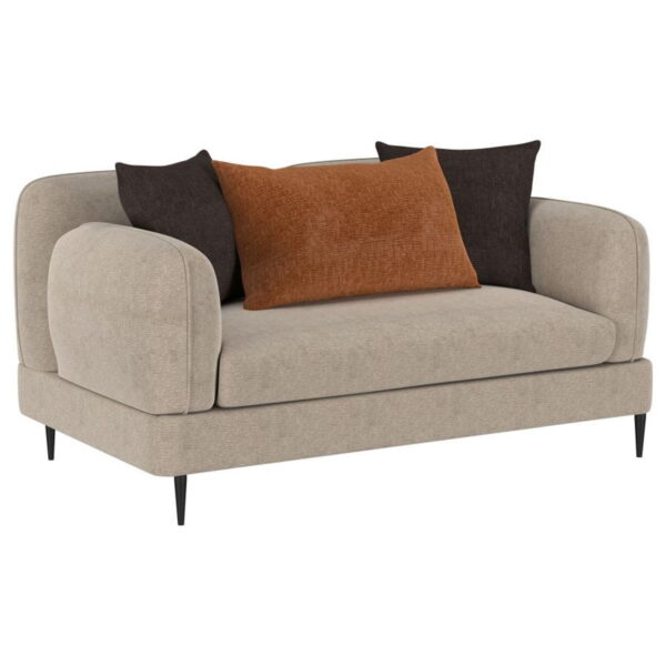 Jade - 2 Piece Chenille Upholstered Sofa Set - Image 12
