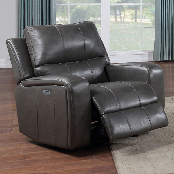 Linton - Leather Glider Recliner With Power Footrest - Image 13