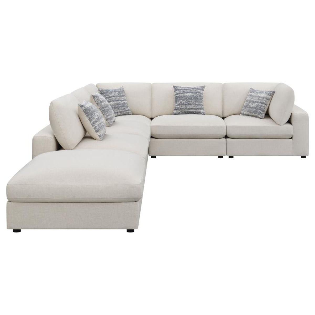 Serene - Upholstered Modular Sectional Sofa - Image 101