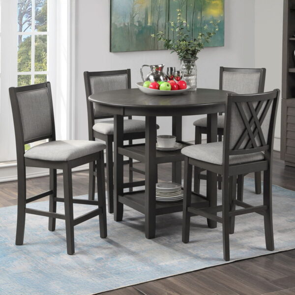 Amy - 5 Piece Counter Dining Set - Image 28