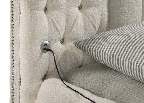 Sonya - Upholstered Round Storage Bed - Image 12