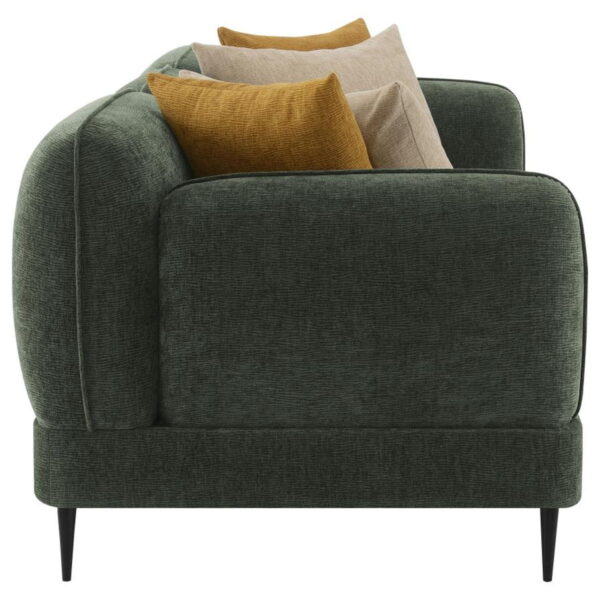 Jade - 2 Piece Chenille Upholstered Sofa Set - Image 8