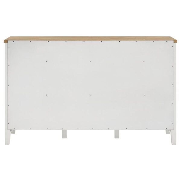Hollis - 2 Door Dining Sideboard Buffet Storage Cabinet - White - Image 11