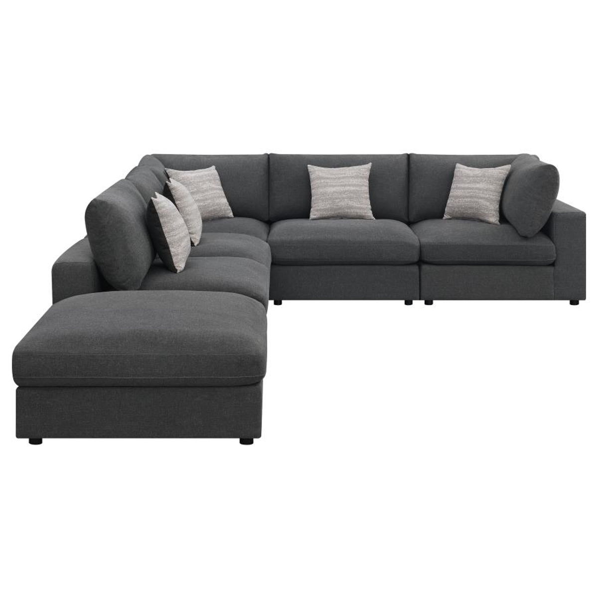 Serene - Upholstered Modular Sectional Sofa - Image 70