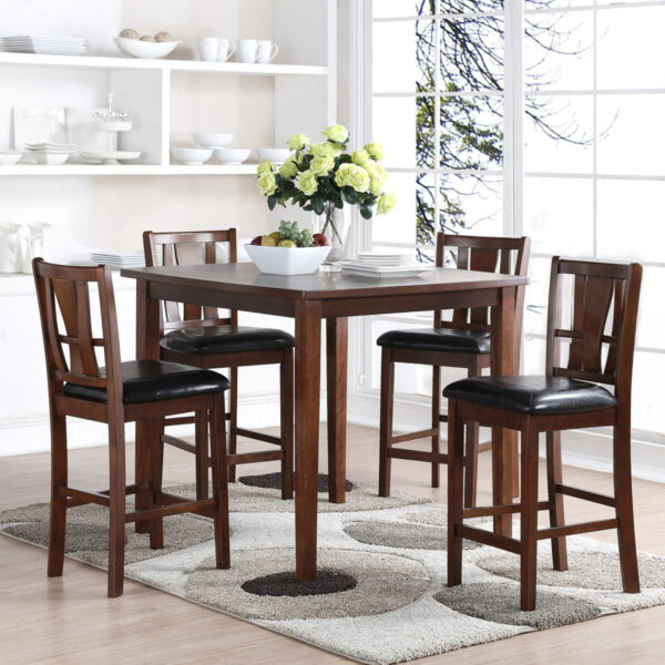 Dixon - 5 Piece Counter Dining Set - Dark Espresso - Image 11