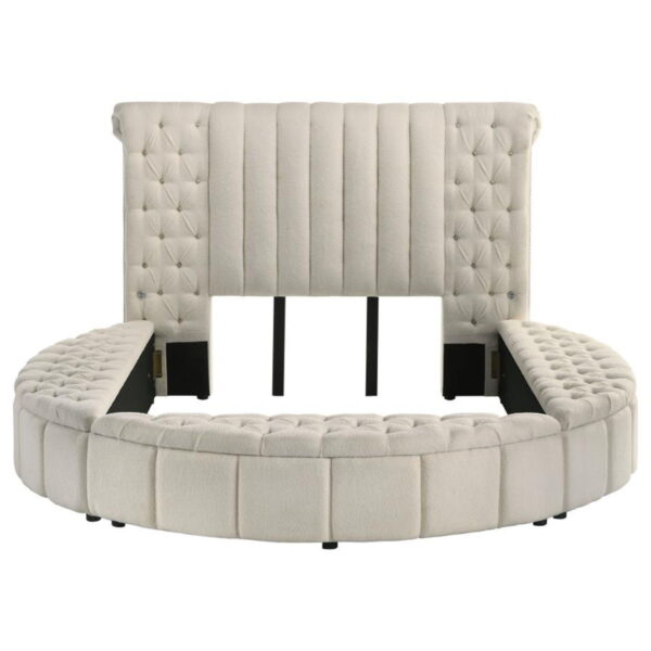 Sonya - Upholstered Round Storage Bed - Image 14