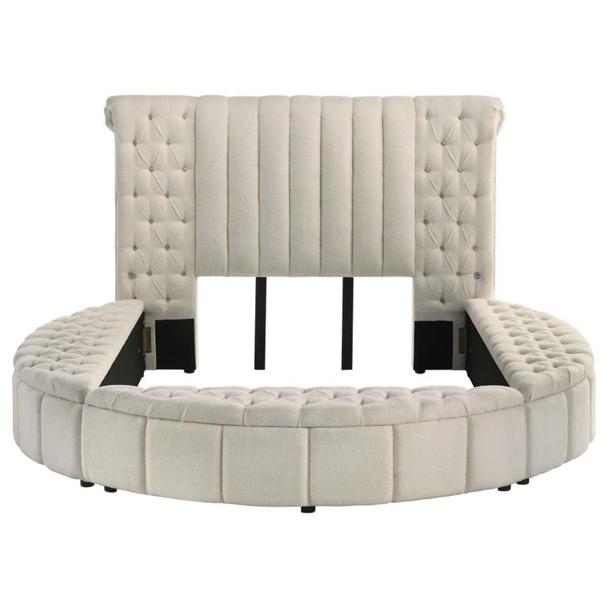 Sonya - Upholstered Round Storage Bed - Image 14