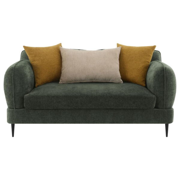 Jade - 2 Piece Chenille Upholstered Sofa Set - Image 14