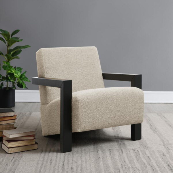 Fitzroy - Boucle Upholstered Accent Arm Chair - Image 23