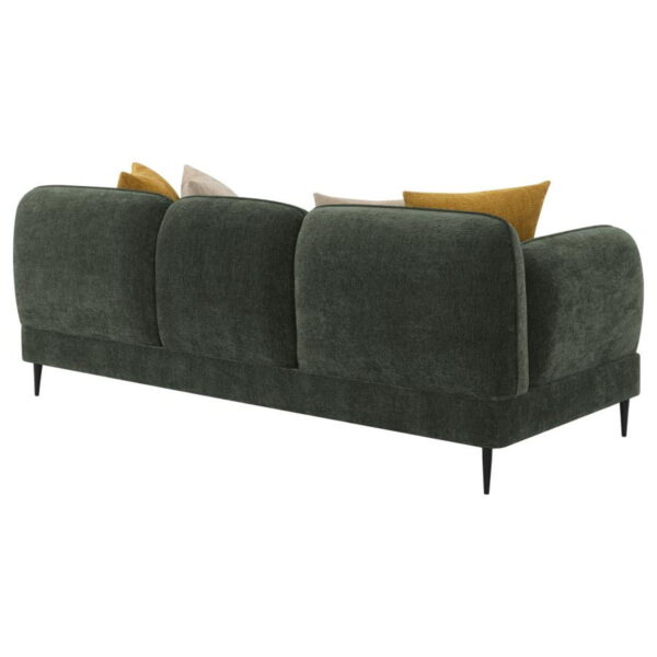 Jade - Chenille Upholstered Modern Track Arm Sofa - Image 7
