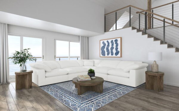 Raleigh - Boucle Upholstered Modular Sectional - Image 48