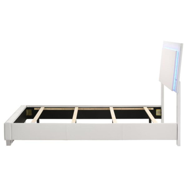 Felicity - Wood LED Panel Bed - Image 35