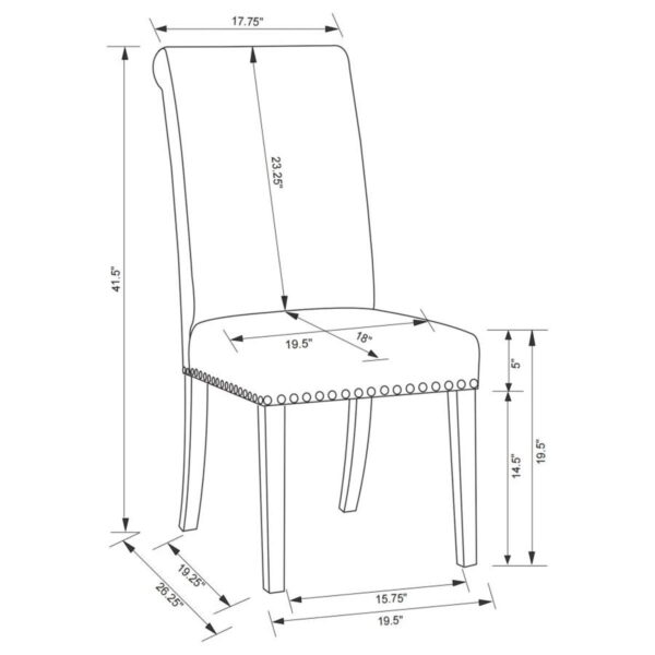 Florence - Round Dining Table Set - Image 14
