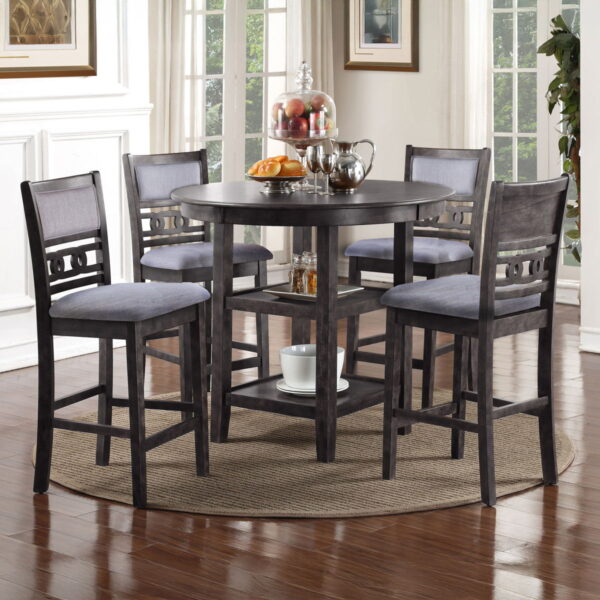Gia - Round Counter Dining Set - Image 39
