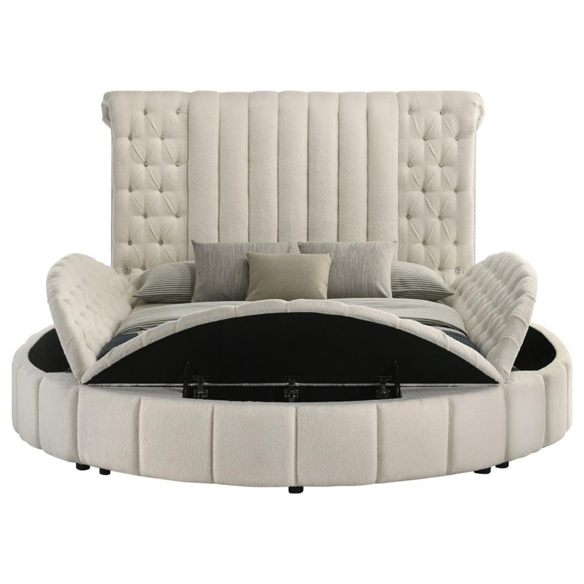 Sonya - Upholstered Round Storage Bed - Image 23