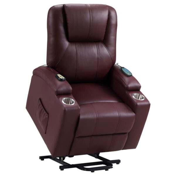Armstrong - Upholstered Power Lift Massage Recliner - Image 16