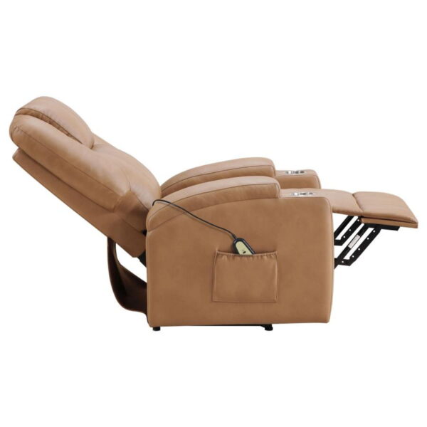 Armstrong - Upholstered Power Lift Massage Recliner - Image 22
