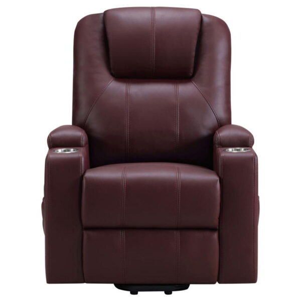 Armstrong - Upholstered Power Lift Massage Recliner - Image 36