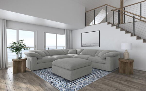 Raleigh - Boucle Upholstered Modular Sectional - Image 64